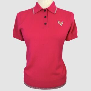 Coach Rexy Wool Cashmere Sweater S Polo Preppy Tenniscore Old Money Luxury NWT